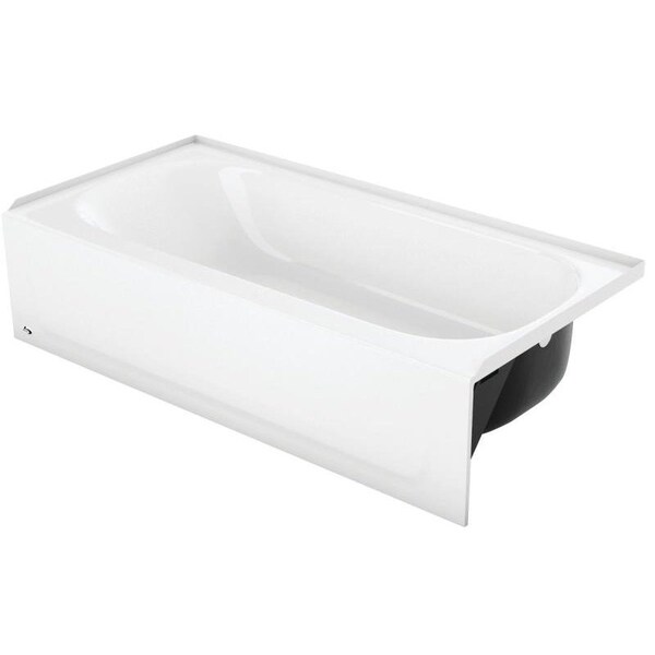 Bootz Aloha Bathtub, 39 gal Capacity, 60 in L, 30 in W, 1414 in H